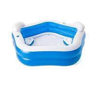 Bestway Piscine Gonflable 2 Chambres Family 213x206x69 cm +6 Ans Jardin 54153
