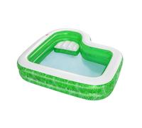 Bestway Piscine Gonflable 2 Chambres Tropicale 231x231x51 cm +6 ans Jardin 54