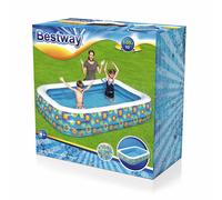BESTWAY Family Pool Piscine gonflable Happy Flora, 305 x 183 x 56 cm 54121