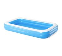 Bestway Piscine Gonflable 305 x 183 x 46 cm Rectangulaire pour Bleu