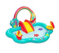 Bestway Piscine Gonflable Aire de Jeux Disney Sirenita 221x193x117cm+2 Ans Ja