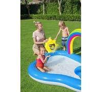 Bestway Piscine gonflable Arc-en-ciel Aire de jeux 257x145x91 cm +2 ans de jardin 53092