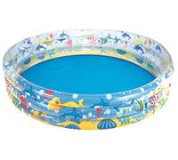 Bestway - Piscine gonflable enfant / pataugeoire ronde 3 boudins diamètre 152 cm hauteur 30 cm