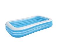 Bestway - Piscine Gonflable familiale Bleue rectangulaire 305 x 183 x 56 cm 54009-17 Bleu