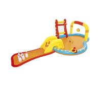 "Bestway Piscine Gonflable Parc de Jeux Bowling 435x213x117 cm +2 Ans Jardin