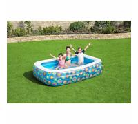 Bestway Piscine gonflable pour enfants Bleu 229x152x56 cm ensemble de piscines