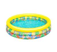 Bestway Piscine Gonflable Ronde 51203 Tropical Ø168x38 Cm