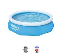 Bestway Piscine Hors Sol de 3 m pour Enfants et Adultes, Ensemble Complet de Piscine Gonflable avec Pompe filtrante, 3 800 l