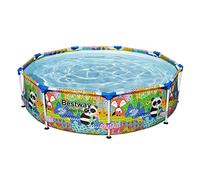 Bestway Piscine Hors Sol Ronde Steel Pro 274 x 66 cm Motif Panda