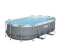 Bestway Piscine Hors-Sol sans Accessoire Power Steel Ovale 427x250x100cm