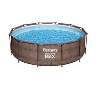 BESTWAY Piscine hors-sol sans accessoire steel Pro max ronde 366x366x100cm