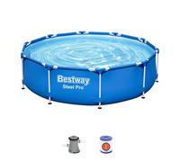 Bestway Piscine Hors Sol Steel Pro Ronde 305 x 76 cm Bleu Clair
