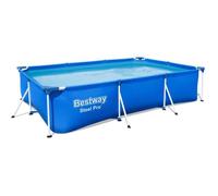 BESTWAY - Piscine Hors-sol Tubulaire pour Enfants - Deluxe Splash Frame Pool - 300x201x66 cm - Filtre à Cartouche de 1.249 l/h