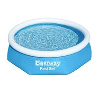 Bestway Piscine hors sol ronde Fast Set 57450 – 244 x 61 cm