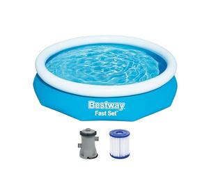 Bestway Piscine ronde Fast Set 305x66 cm Bleu