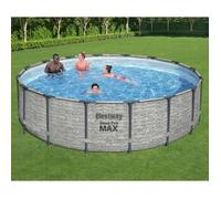 Bestway Piscine ronde Power Steel 488x122 cm 93346