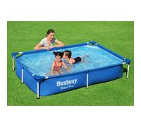 Bestway Piscine Steel Pro 221x150x43 cm, piscine hors sol, piscine extérieure,, piscine à cadre, piscine familiale