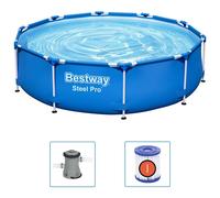 Bestway Piscine Steel Pro 305x76 cm Hors Sol Jardin Arrière-cour Extérieur