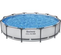 Bestway Piscine Steel Pro MAX™ Ø 366 x 100 cm - Ensemble + Filtre à Cartouche - 1 pcs