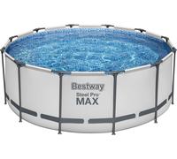 Bestway Piscine Steel Pro MAX™ Ø 366 x 122 cm - Ensemble Complet + Filtre à Cartouche - 1 kit