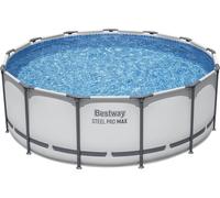 Bestway Piscine Steel Pro MAX™ Ø 396 x 122 cm - Ensemble Complet + Filtre à Cartouche - 1 pcs