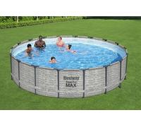 BESTWAY - Piscine tubulaire Steel Pro - Ronde - D549xH122cm
