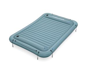Bestway - Plateforme Flottante Gonflable Sun Soaker pour 4 Personnes - 269 cm x 183 cm x 25,5 cm - Bleu