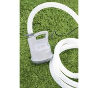 Bestway Pompe de vidange de piscine Blanc pompe de piscine