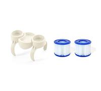 Bestway Porte GOBELET pour Spa & Lot de 2 filtres à Cartouche Type 4 - pour Spa - 60311