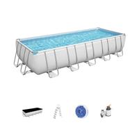 Bestway Power Steel™ 21' x 9' x 52" Rectangular Pool Set