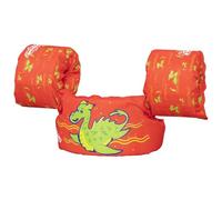 Bestway - Puddle Jumper Gilet de Natation en Tissu pour Enfants avec brassards - 58 cm x 23,5 cm x 17 cm - Orange