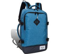 Bestway sac à dos de jour bleu bagage de bord sac à dos business unie agent de bord D2ORI103B