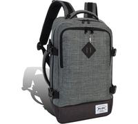 Bestway sac à dos de jour gris bagage à bord sac à dos business unisexe agent de bord D2ORI103K