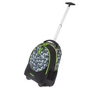 'Bestway-Sac à dos trolley Noir/Vert Citron "