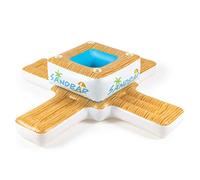 Bestway Schwimminsel Sandbar 246 x 246 cm Tapis de Bain, 43294, Couleur
