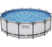 Bestway Set Complet Piscine Steel Pro MAX™ Ø 427 x 122 cm - Pompe de Filtration Incluse - 1 pcs