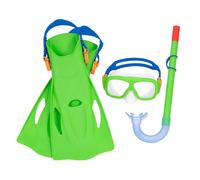 Bestway Set Masque Avec Tuba Et Palmes Junior 2 Assorti