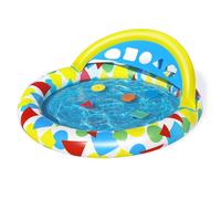 Bestway Splash and Learn Baby Pool Inflatable Baby Paddling Pool, Portable Spl