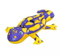 Bouée chevauchable Splashin' Salamander™ 180 x 112 cm, 3ans et +, 60 kg, Violet/Jaune