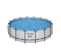 Bestway Steel Pro max Kit Piscine Hors Sol Ronde 4,88 m X 1,22 m