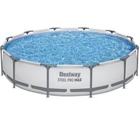Bestway Steel Pro MAX™ - Piscine Hors Sol avec Pompe de Filtration Ø 366 x 76 cm - 1 pcs