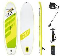 Bestway Sup Board - Hydro Force - Sea Breeze Set - 305 x 84 x 12 cm - Avec accessoires Jaune G
