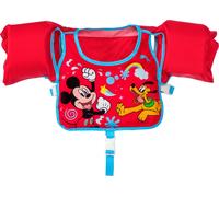 Bestway® Swim Safe ABC™ Disney Junior® aide à la flottabilité avec housse textile niveau B Mickey & Friends, 3-6 ans