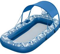 Bestway® Tapis de piscine Comfort Plush™ avec toit pare-soleil 198 x 112 cm