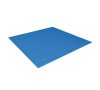 Bestway Tapis de sol carré 274 x 274 cm pour piscine hors sol Fast Set/Steel Pro 244 x 244 cm