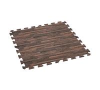 BESTWAY Bestway Lot de 12 tapis de sol pour piscine et spa - 50 x 50 cm - décor bois