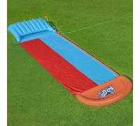 Bestway Toboggan aquatique H2OGO Tsunami Splash Ramp Toboggan double, toboggan double, toboggan aquatique gonflable, toboggan aquatique d'arrière-cour 3202663 G