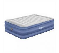 Bestway Lit Gonflable Matelas 2 Places Tritech avec Pompe Électrique Intégrée 2,03 m X 1,52 m X 61 cm