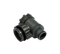 Bestway® Vanne de régulation de rechange (gris foncé) pour piscines avec raccord de 38 mm