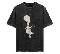 BestWishes American Dad Roger Cute Mens Black T-Shirt L